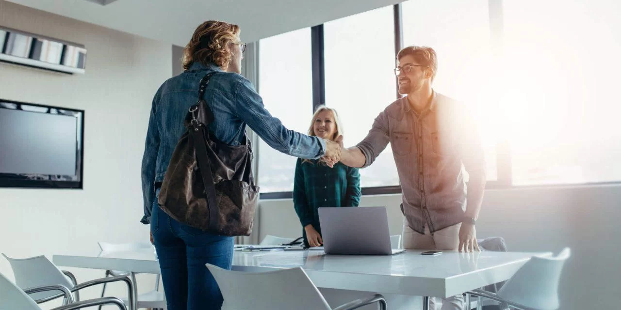 A registered agent change reviewed during a calm planning meeting