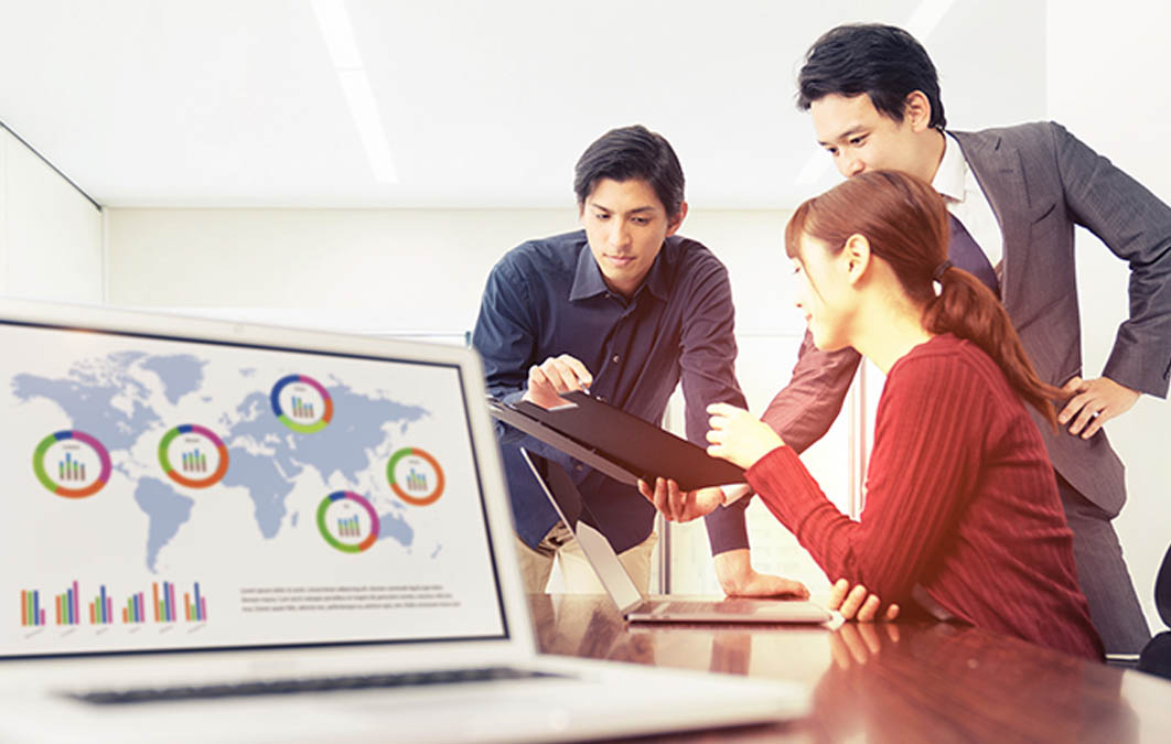 Business owner reviewing entity formation documents