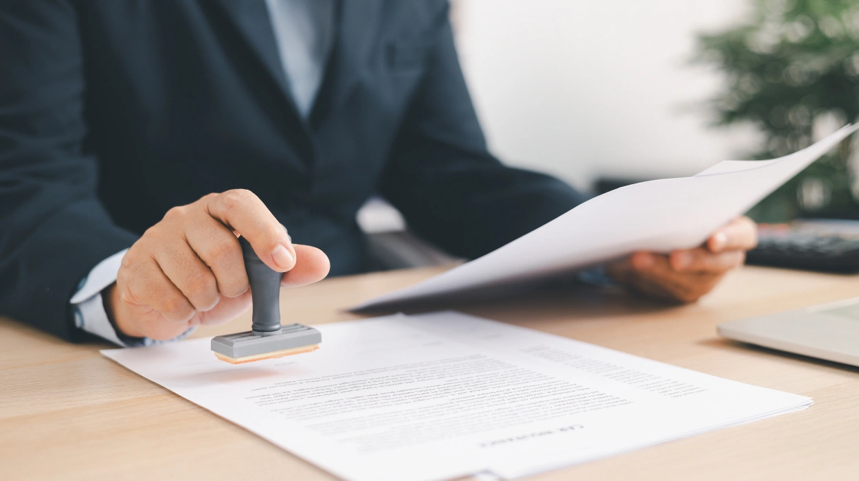 Reviewing the change-of-agent paperwork during a clean transition