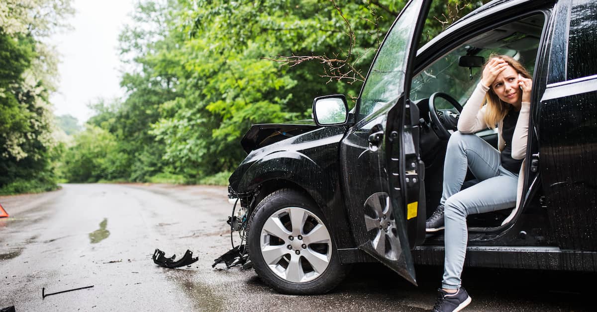 Attorney consulting with a client about a vehicle collision claim